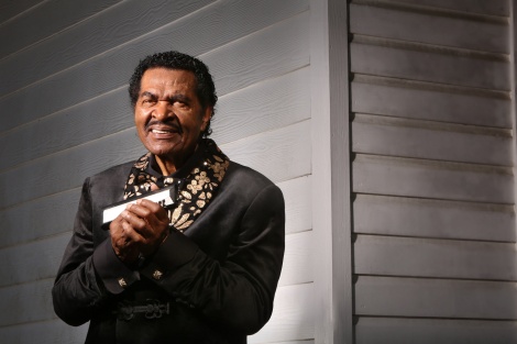 Bobby Rush at the Mississippi Agriculture and Forestry Museum, 1150 Lakeland Drive Jackson, Mississippi 39216. Photos for the album "Sitting on top of the Blues." © photo by Bill Steber